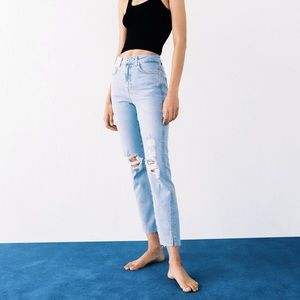 Zara High Rise Jeans